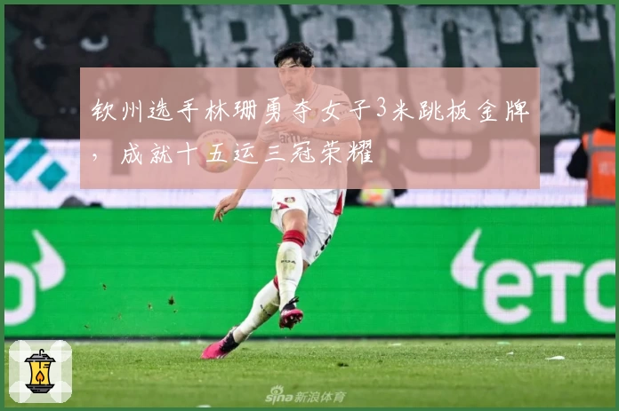 钦州选手林珊勇夺女子3米跳板金牌，成就十五运三冠荣耀